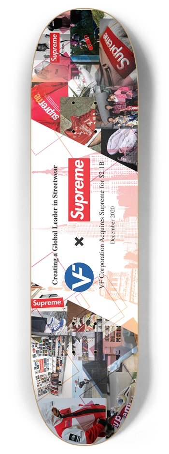SUPREME Custom Skateboard 8 Inch Skateboard Deck by Henchmen
