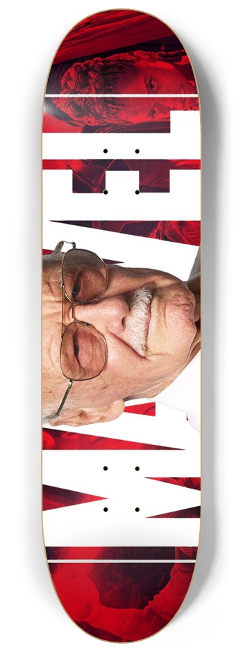 Stan Lee 4 8-1/4 Skateboard Deck by President Of Astronauts Design