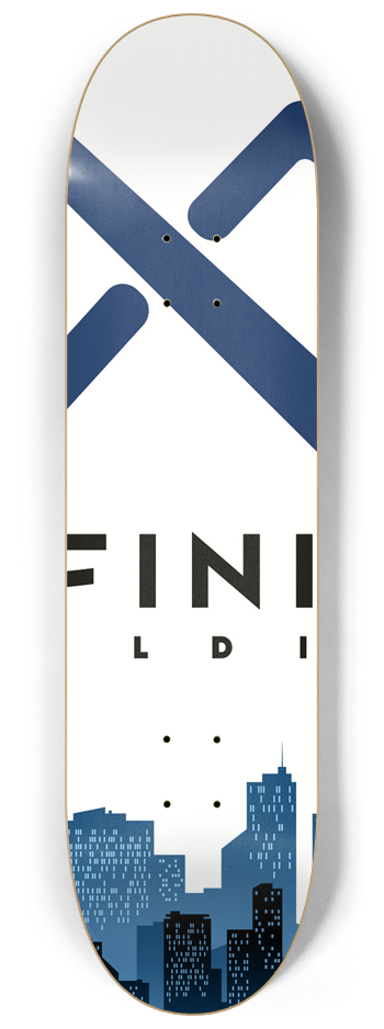 3 Deck Series #2 8-1/4 Skateboard Deck