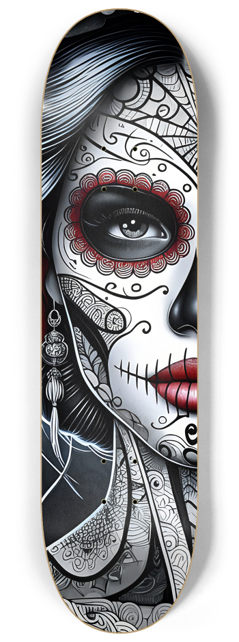 Dia de los Muertos Lady 2 decks Wall Series #1