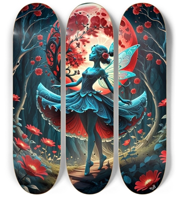 Fairy Ballerina Skateboard Series