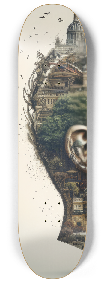 London on my Mind Skateboard Series #1 8-1/4 Skateboard Deck