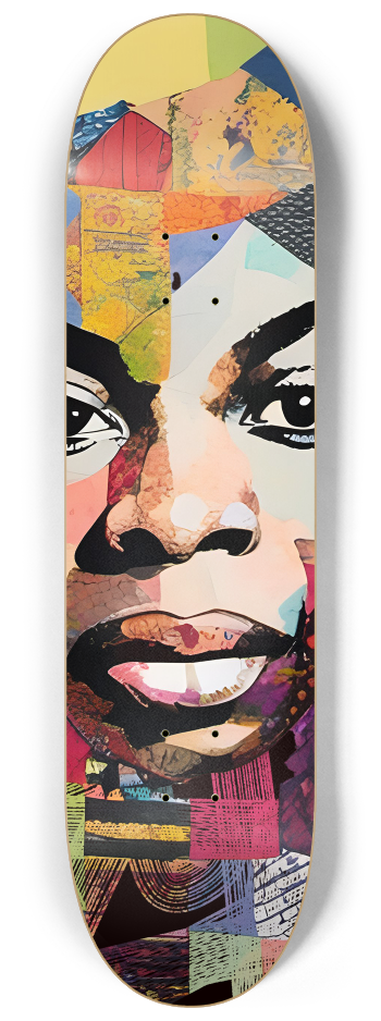 Nina Simone 3 decks Wall Series #2 8-1/4 Skateboard Deck