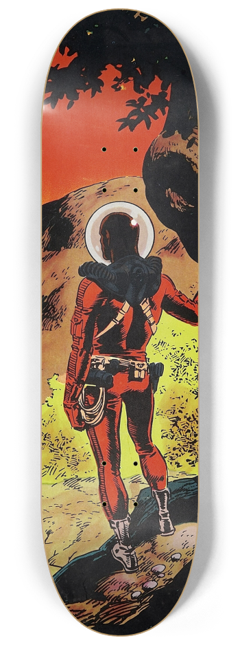 Wally Wood - Adam & Eve #2 8-1/4 Skateboard Deck