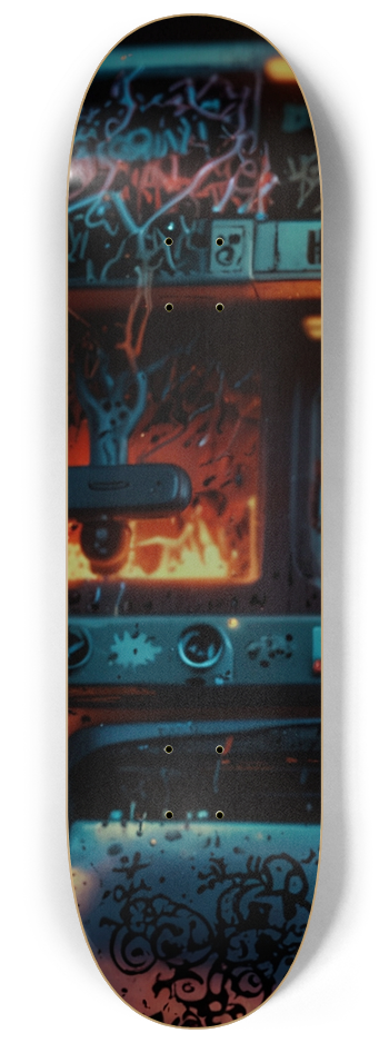 Tape deck future #1 8-1/4 Skateboard Deck