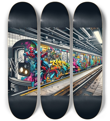 NYC - Subway Skateboard Series