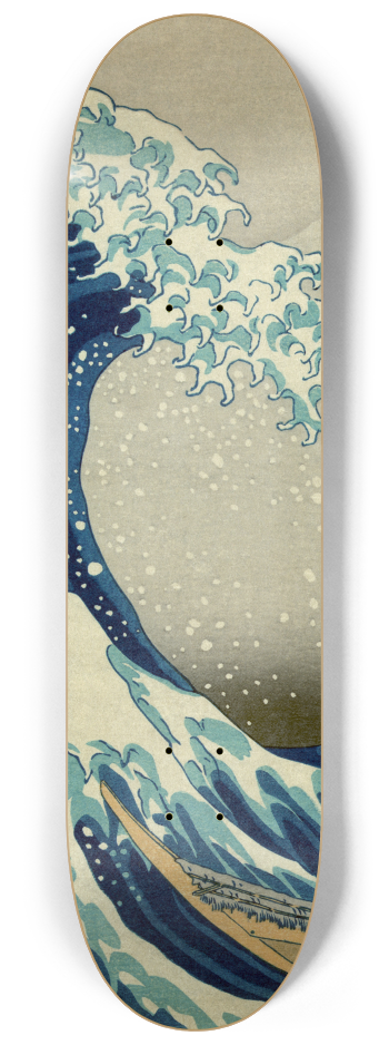 Great Wave Off Kanagawa Triptych Wall Art #3