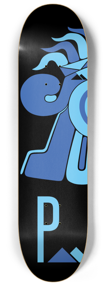 P SKEME Serpent Skateboard Series #1