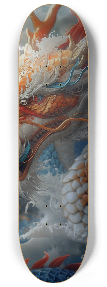 Dragon Master Chinese Deck Wall Skateboard Seri #1