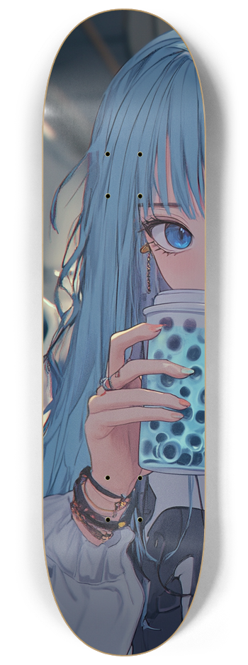 Anime girl Skateboard Series #1