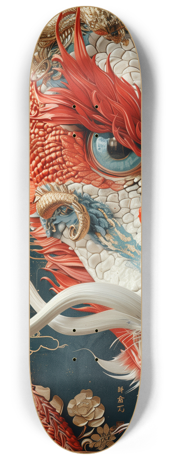 Dragon master Chinese deck wall Skateboard Seri #1