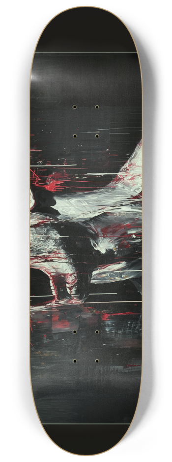  Fractured agony deck wall Skateboard Series #2