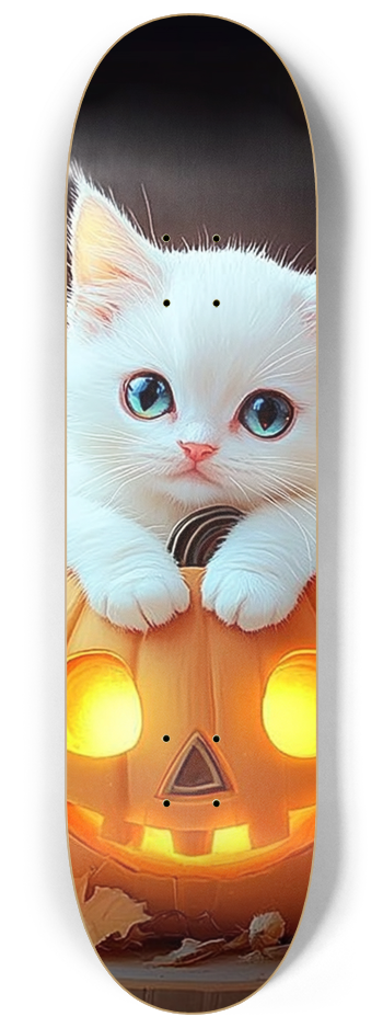 Cat kitty walldeck decor Skateboard Series #2