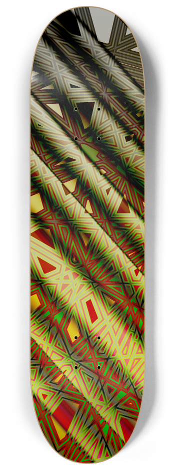 Tangent folded #19 #2 8-1/4 Skateboard Deck