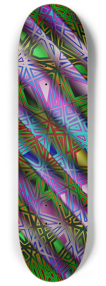 Tangent folded #5 #1 8-1/4 Skateboard Deck