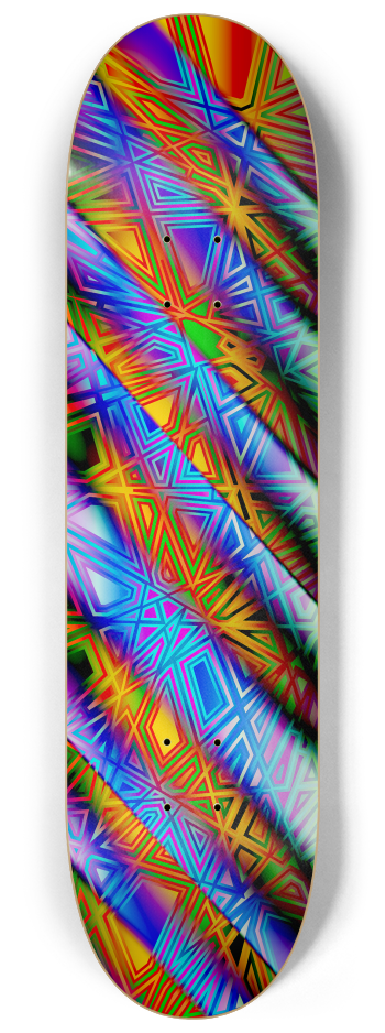 Tangent folded #9 #2 8-1/4 Skateboard Deck