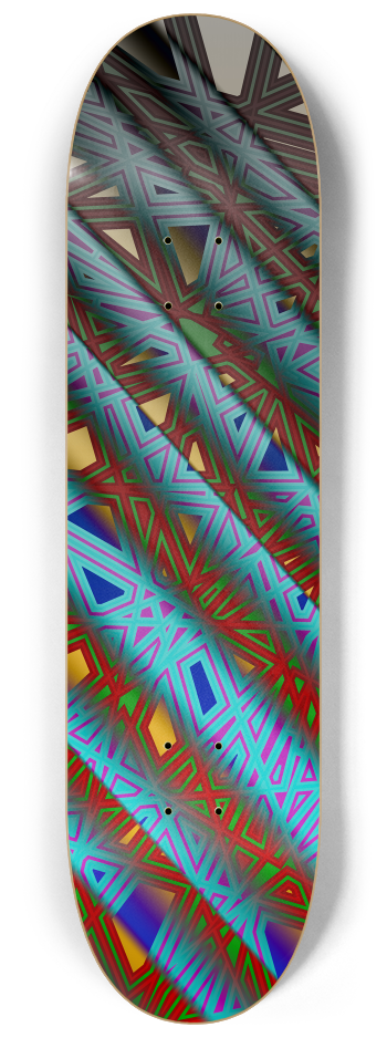 Tangent folded #14 #2 8-1/4 Skateboard Deck