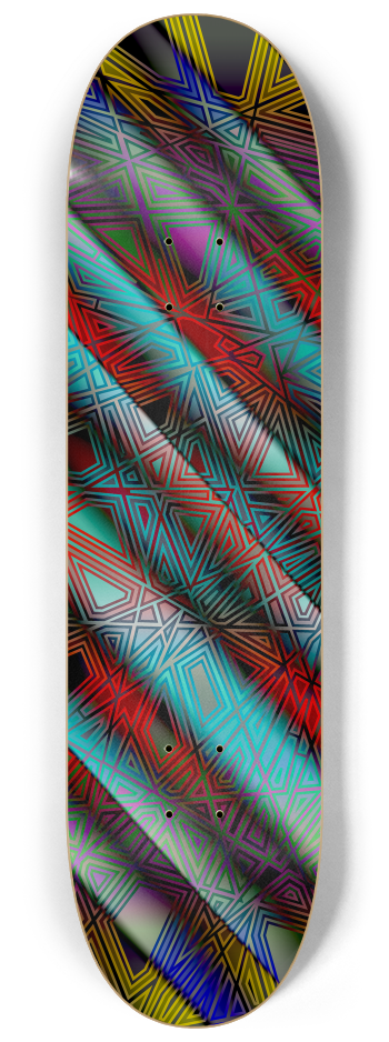 Tangent folded #7 #2 8-1/4 Skateboard Deck