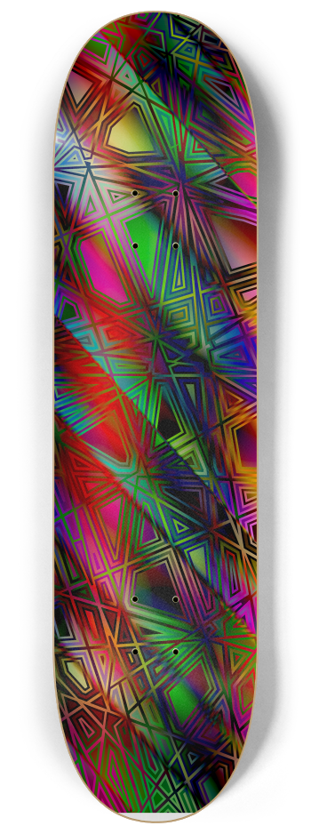 Tangent folded #4 #1 8-1/4 Skateboard Deck