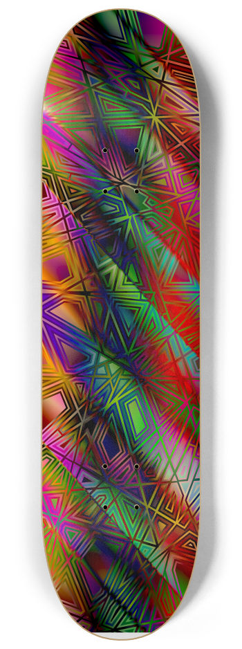 Tangent folded #4 #2 8-1/4 Skateboard Deck