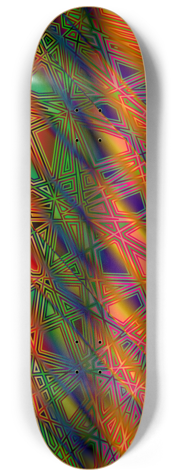 Tangent folded #3 #1 8-1/4 Skateboard Deck