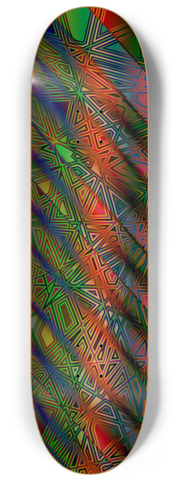 Tangent folded #3 #2 8-1/4 Skateboard Deck