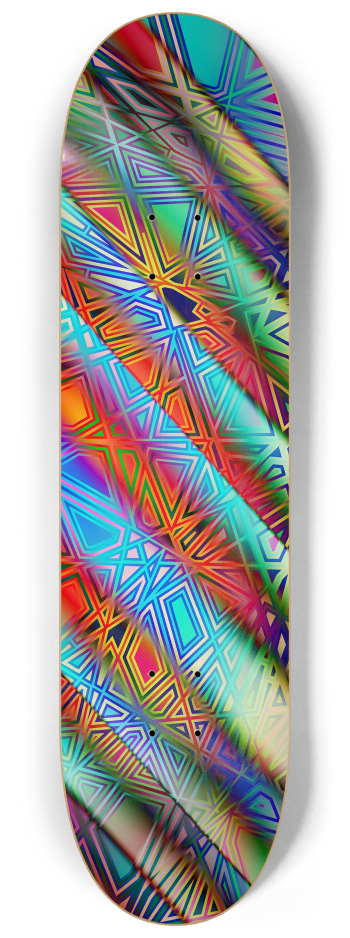 Tangent folded #10 #2 8-1/4 Skateboard Deck