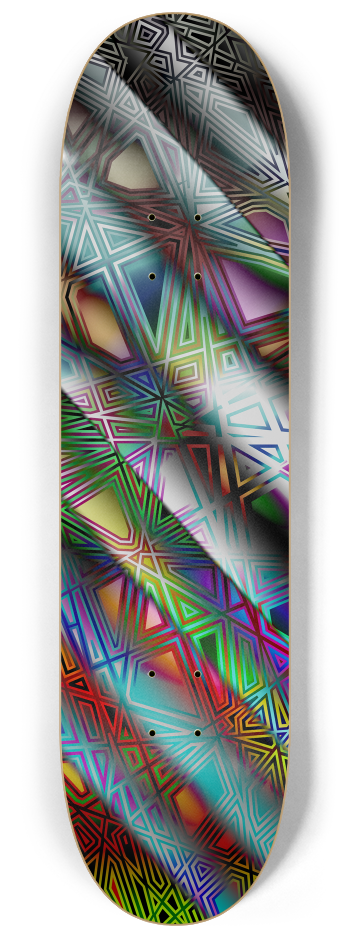 Tangent folded #17 #1 8-1/4 Skateboard Deck