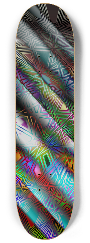 Tangent folded #17 #2 8-1/4 Skateboard Deck