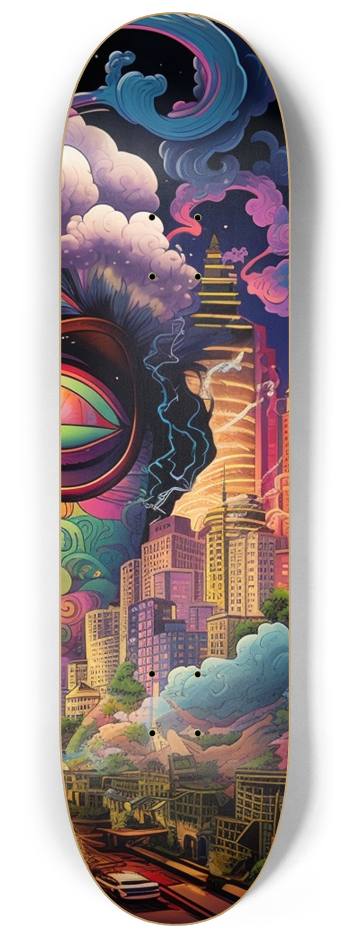 Atlien Skateboard Series #3 8-1/4 Skateboard Deck