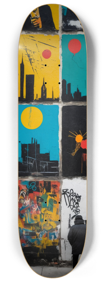 Basquiat-Inspired Urban Street Wall Art | Raw G #1