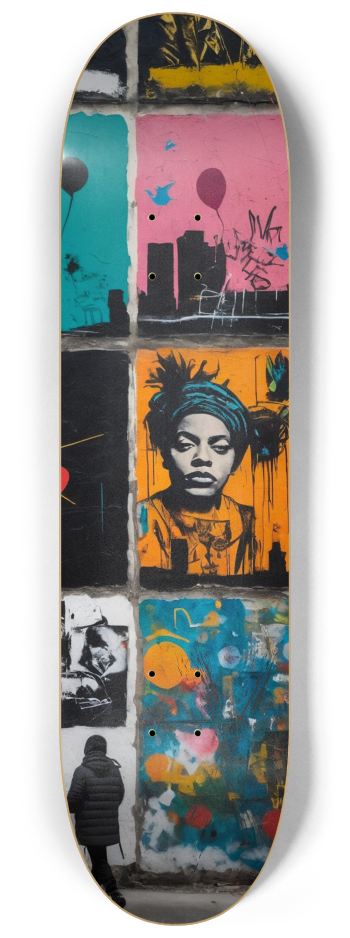 Basquiat-Inspired Urban Street Wall Art | Raw G #2