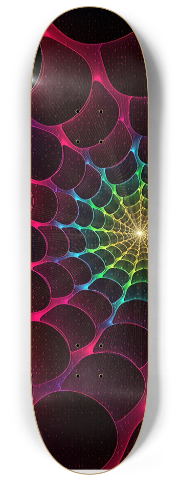 Skateboard Series Color Spiderweb #1