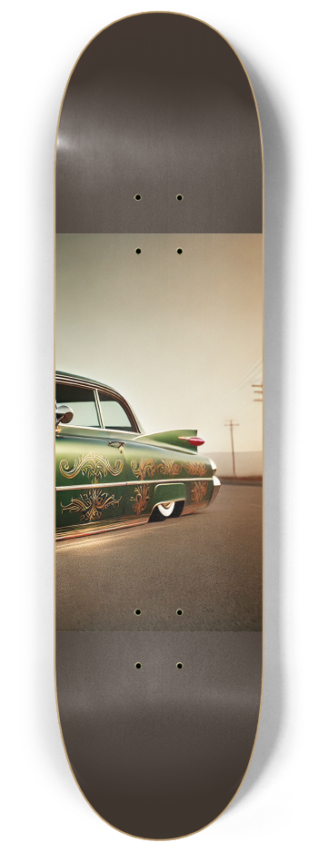 Custom Cadillac Skateboard Deck Series #3 8-1/4 Skateboard Deck