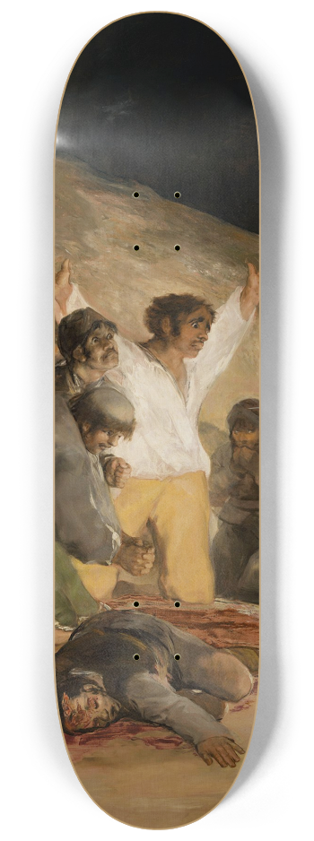 The Third of May 1808 Triptych Goya Skateboard #1