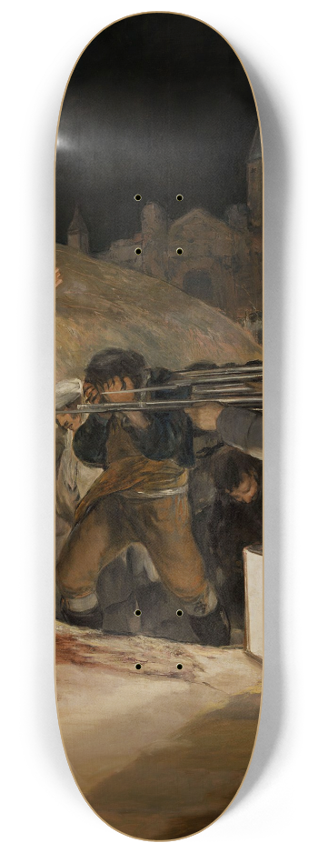 The Third of May 1808 Triptych Goya Skateboard #2