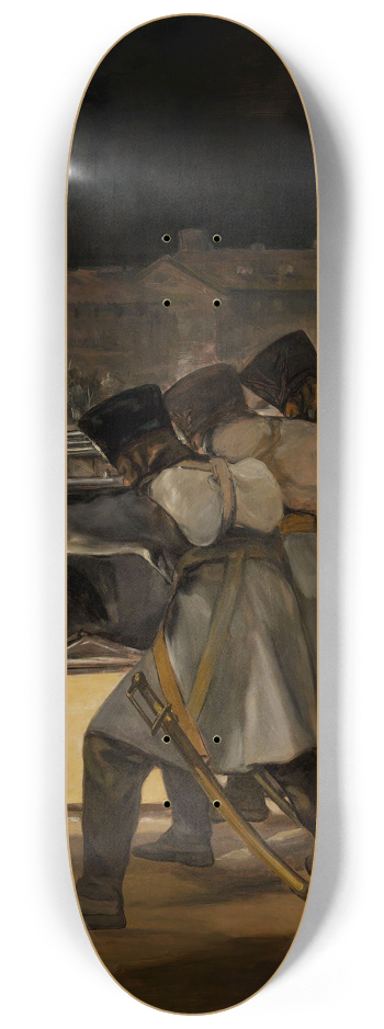 The Third of May 1808 Triptych Goya Skateboard #3