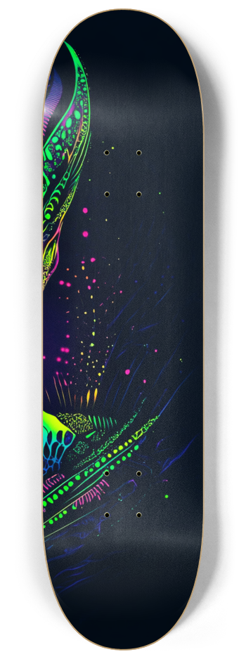 Alien Vector 3 deck Abstract Skateboard Series #3