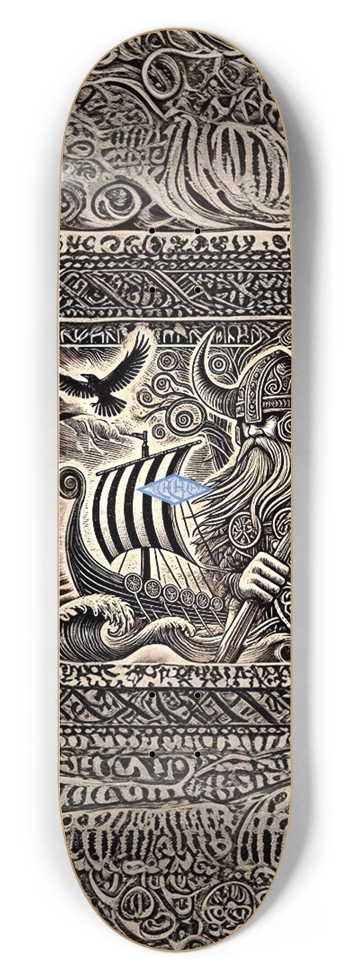 norse deck 8-1/2 Skateboard Deck