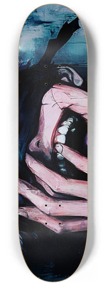 Saturo Gojo jujutsu kaisen customSkateboard Ser #2