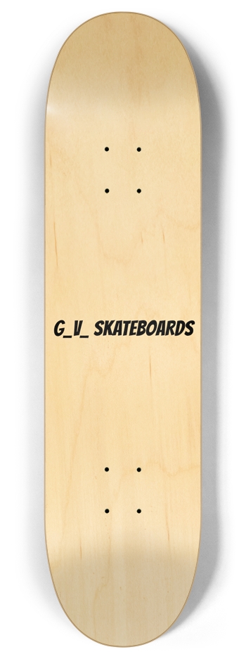 8 inch. Golden Vintage. Skateboard Deck