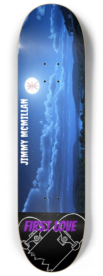 Moonlight Shadow 8.25 8-1/4 Skateboard Deck