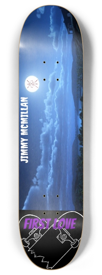 Moonlight Shadow 8.0 8 Inch Skateboard Deck