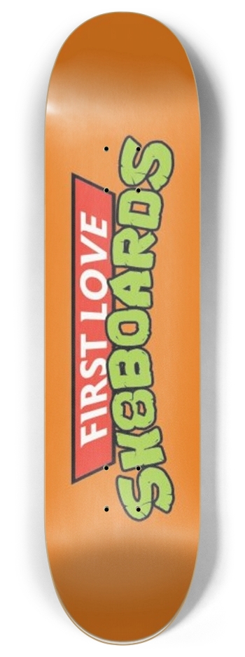 Orange Power 8.0 8 Inch Skateboard Deck