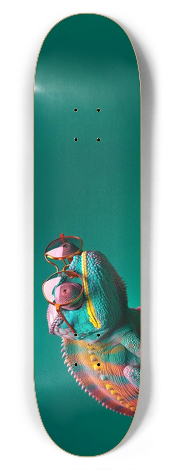 Custom Skateboard Lizard 7-3/4 Skateboard Deck 