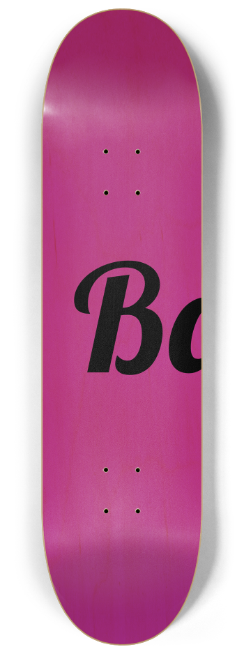 Skateboard Wall Art Series - Banger #1 8-1/4 Skateboard Deck