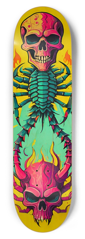 ABOMINATION X BONES HYBRID TERROR DECK 03 8-3/4 Inch Skateboard