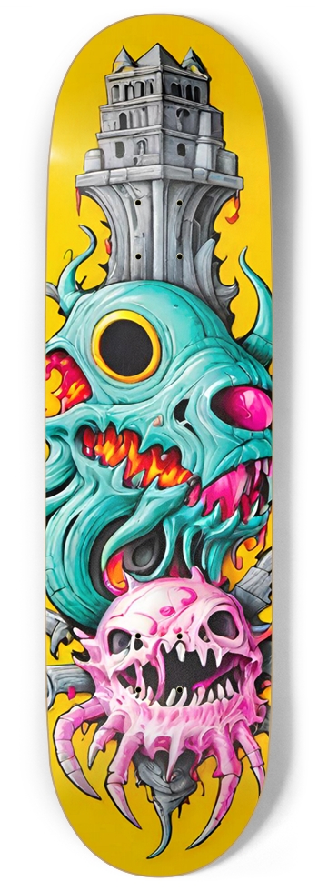 ABOMINATION TOWER DECK 01 9 Inch Skateboard