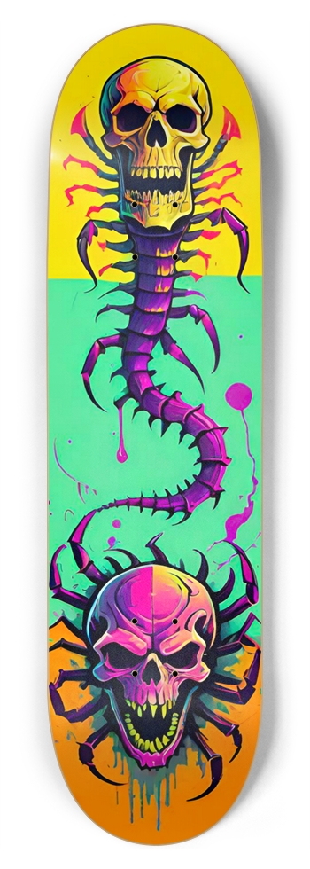 ABOMINATION X DEADMAN HYBRID TERROR DECK 02 8-3/4 Inch Skateboard