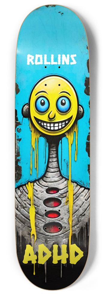 ADHD ADDIE PUNK DECK 01 9 Inch Skateboard